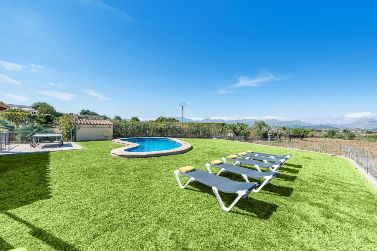 Villa Pou D,Ambroitx, Pool And Sea Views In Alcudia Экстерьер фото